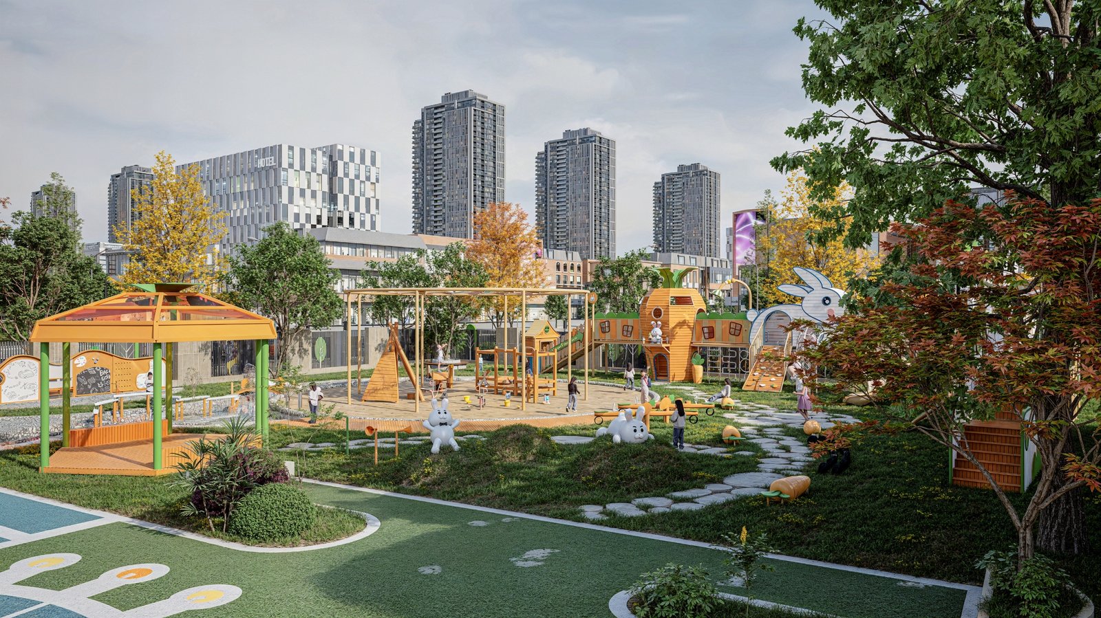 YILI PLAY Outdoor Playground Equipment