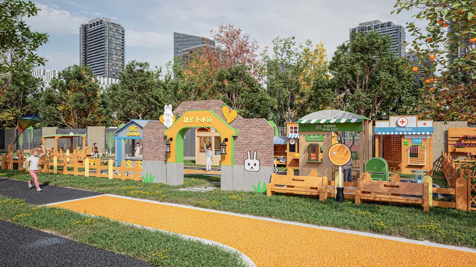 YILI PLAY Outdoor Playground Equipment