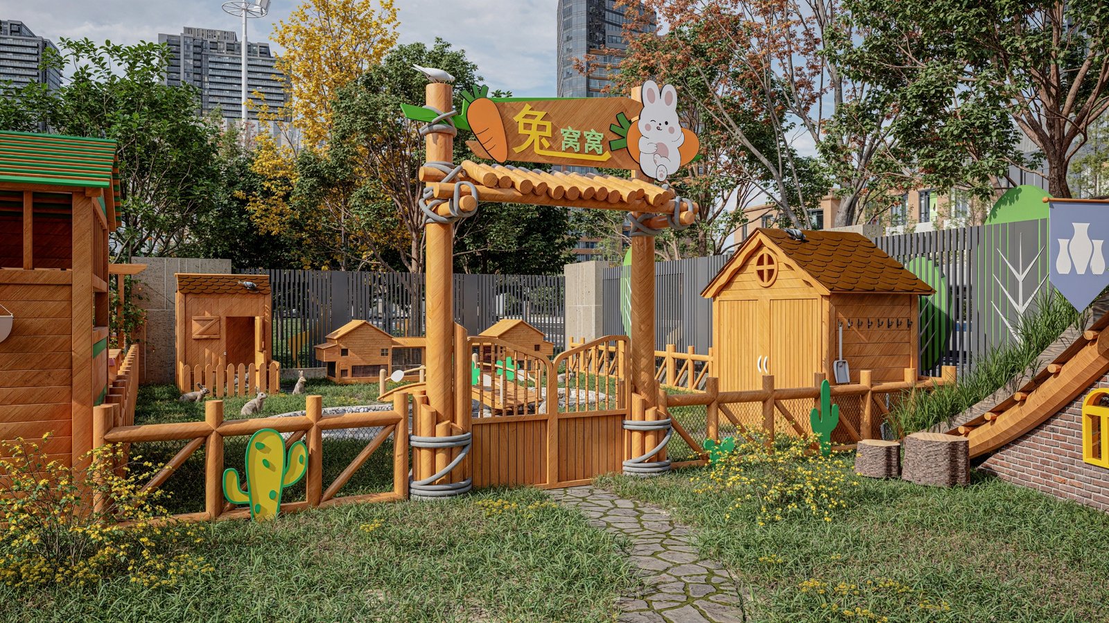 YILI PLAY Outdoor Playground Equipment