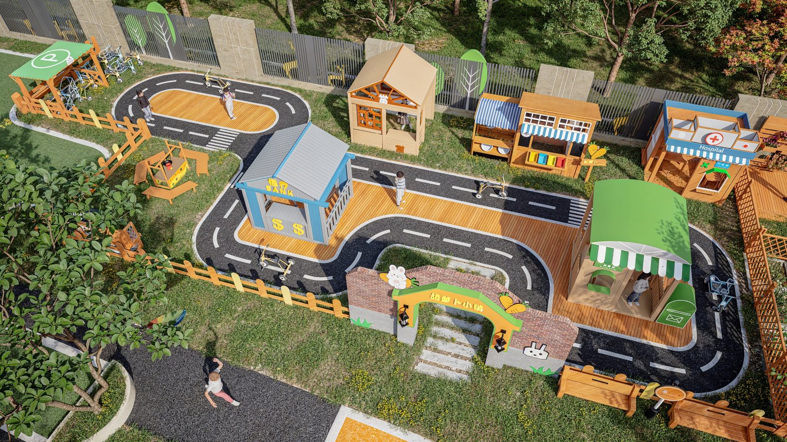 YILI PLAY Outdoor Playground Equipment