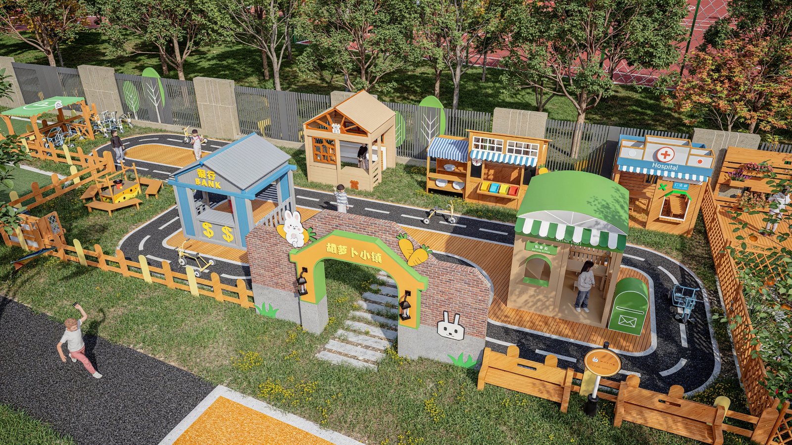 YILI PLAY Outdoor Playground Equipment