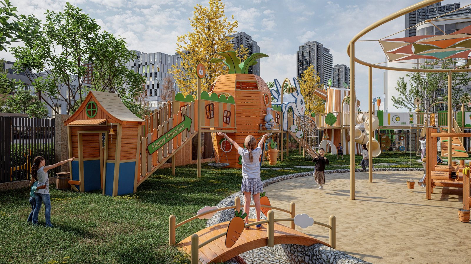 YILI PLAY Outdoor Playground Equipment