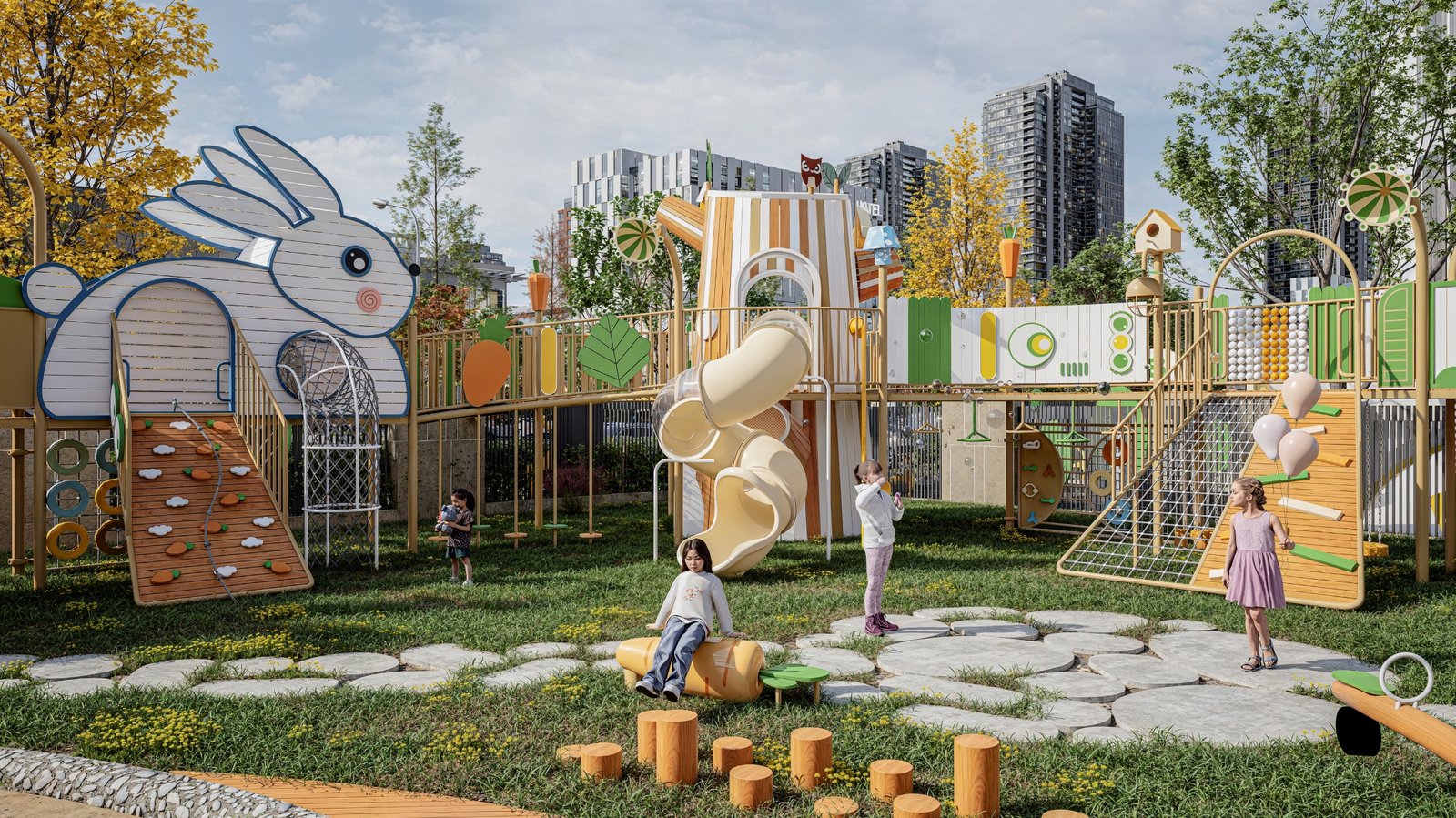 YILI PLAY Outdoor Playground Equipment