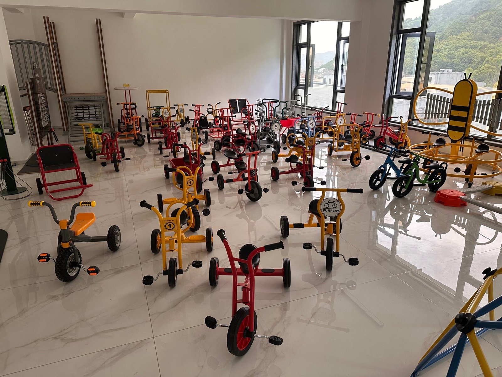 kids tricycle with CCC and EN71 certification for kindergarten and preschool use