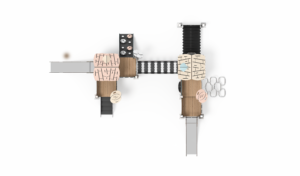 HPL and PE board playground with slides and climbing tunnel EN1176 certified