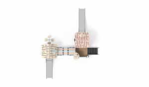 HPL and PE board playground with slides and climbing tunnel EN1176 certified