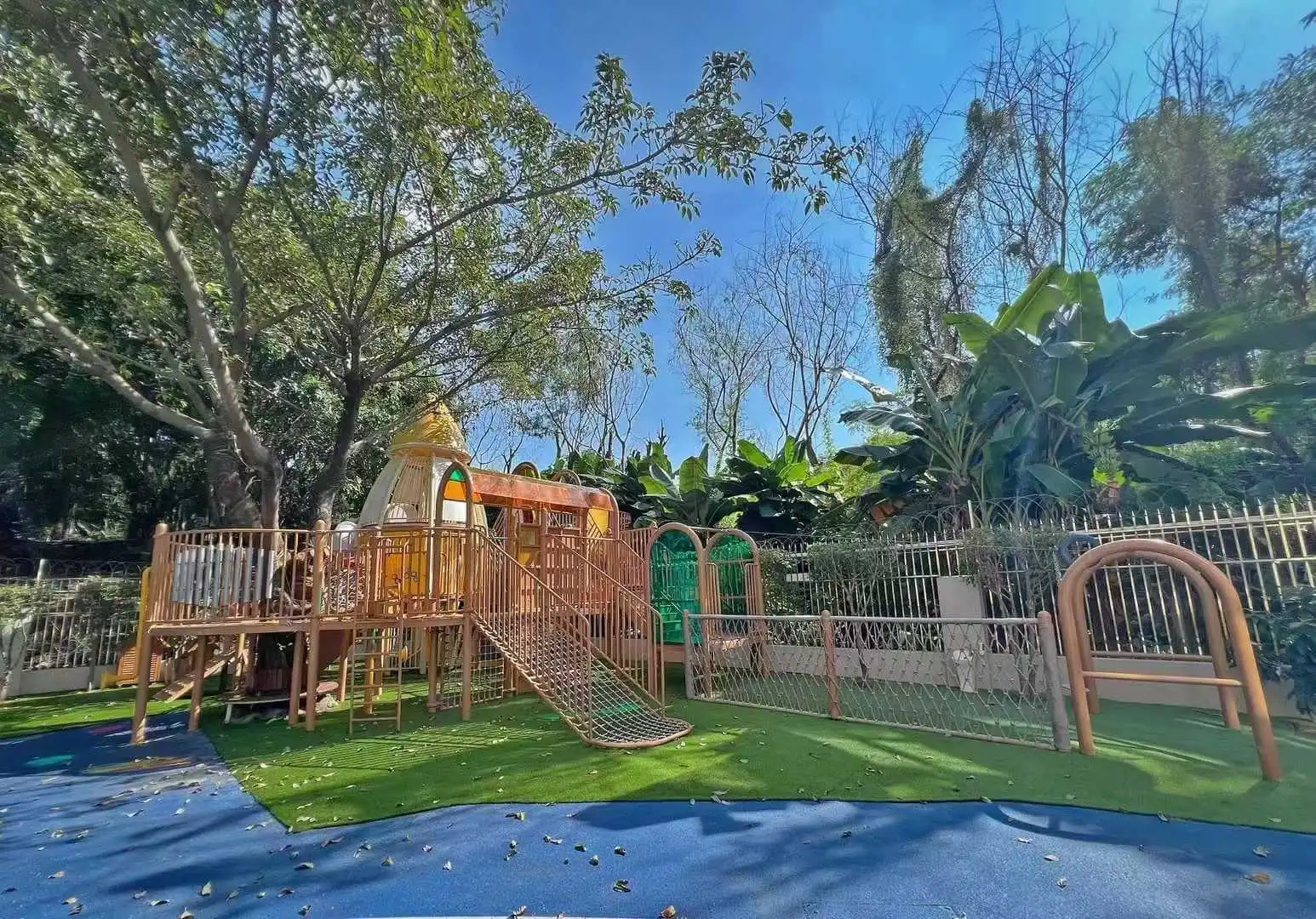 ocket-themed-kindergarten-slide