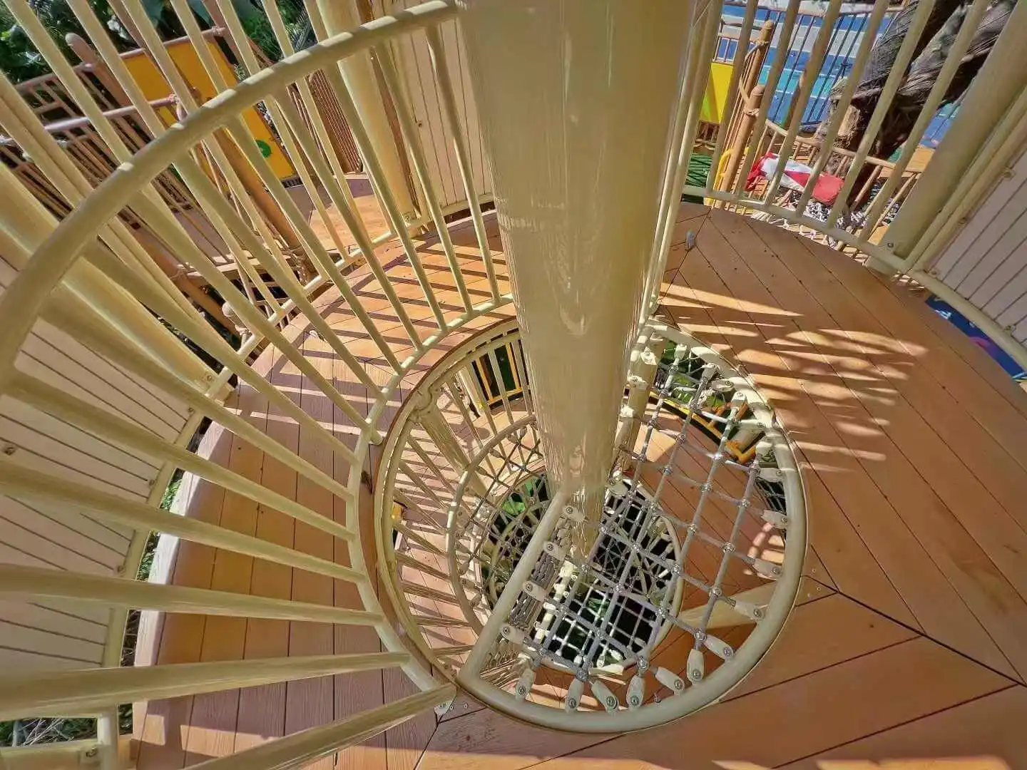 ocket-themed-kindergarten-slide